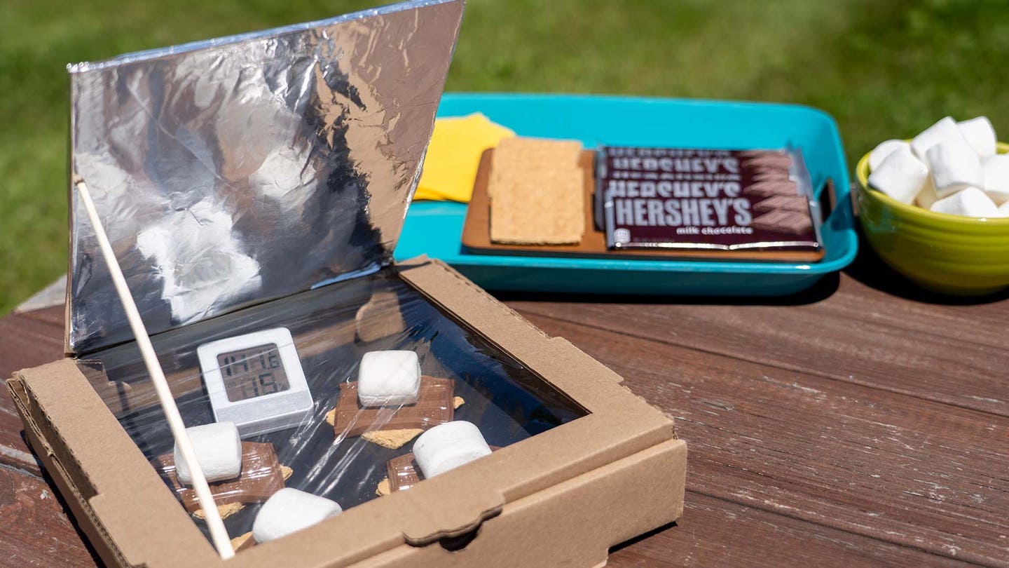 solar smores oven