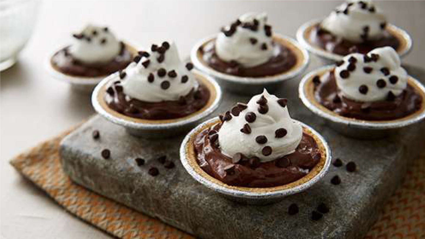 mini chocolate pies