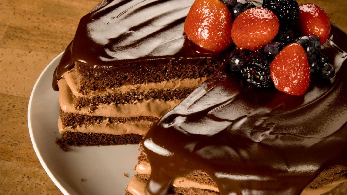 Triple Chocolate Torte