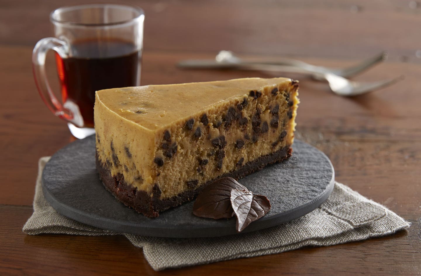 Chocolate Chip Pumpkin Cheesecake