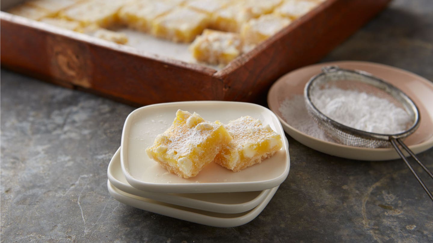 White Chip Lemon Bars