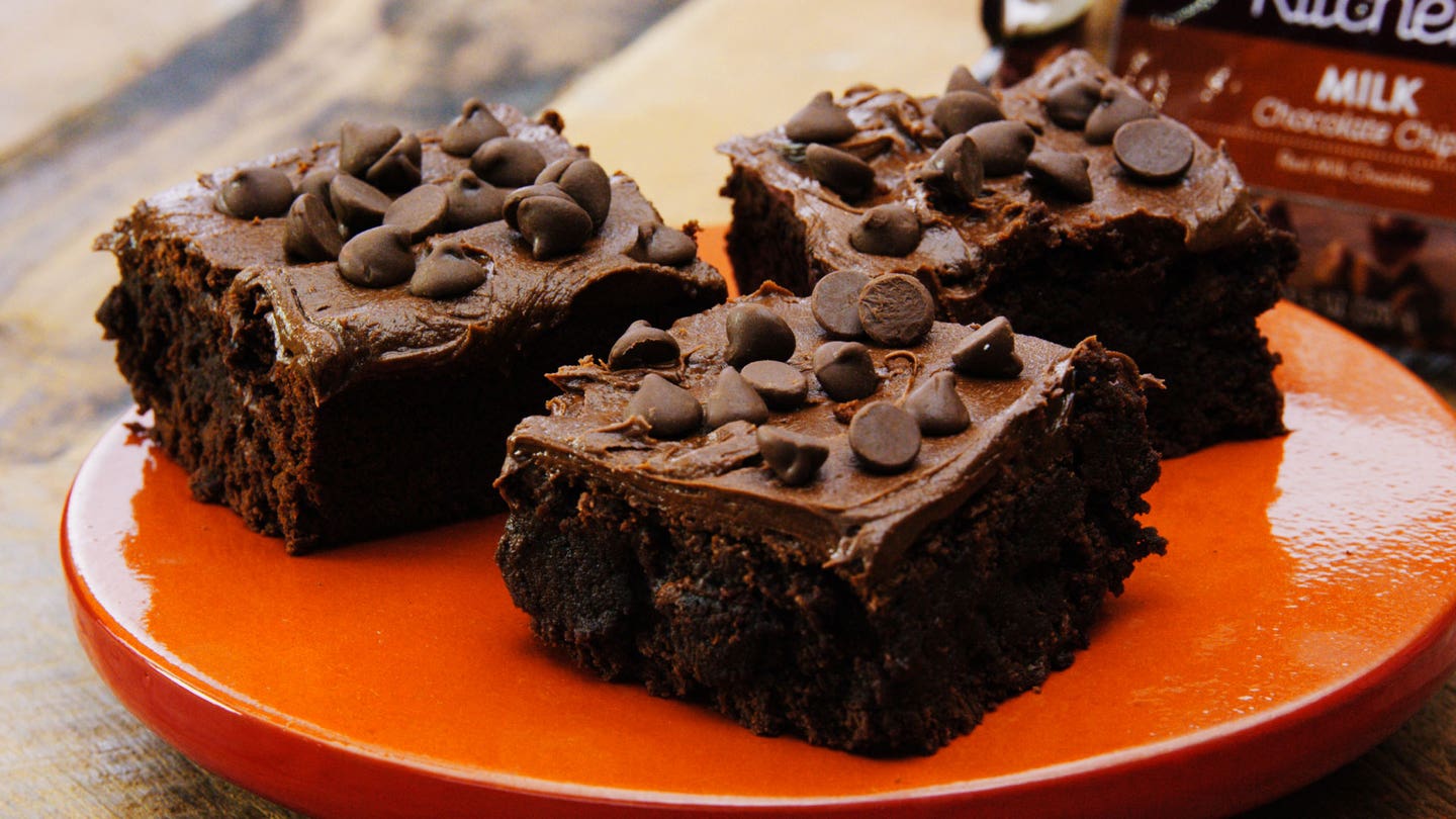 HERSHEY'S Triple Chocolate Brownies