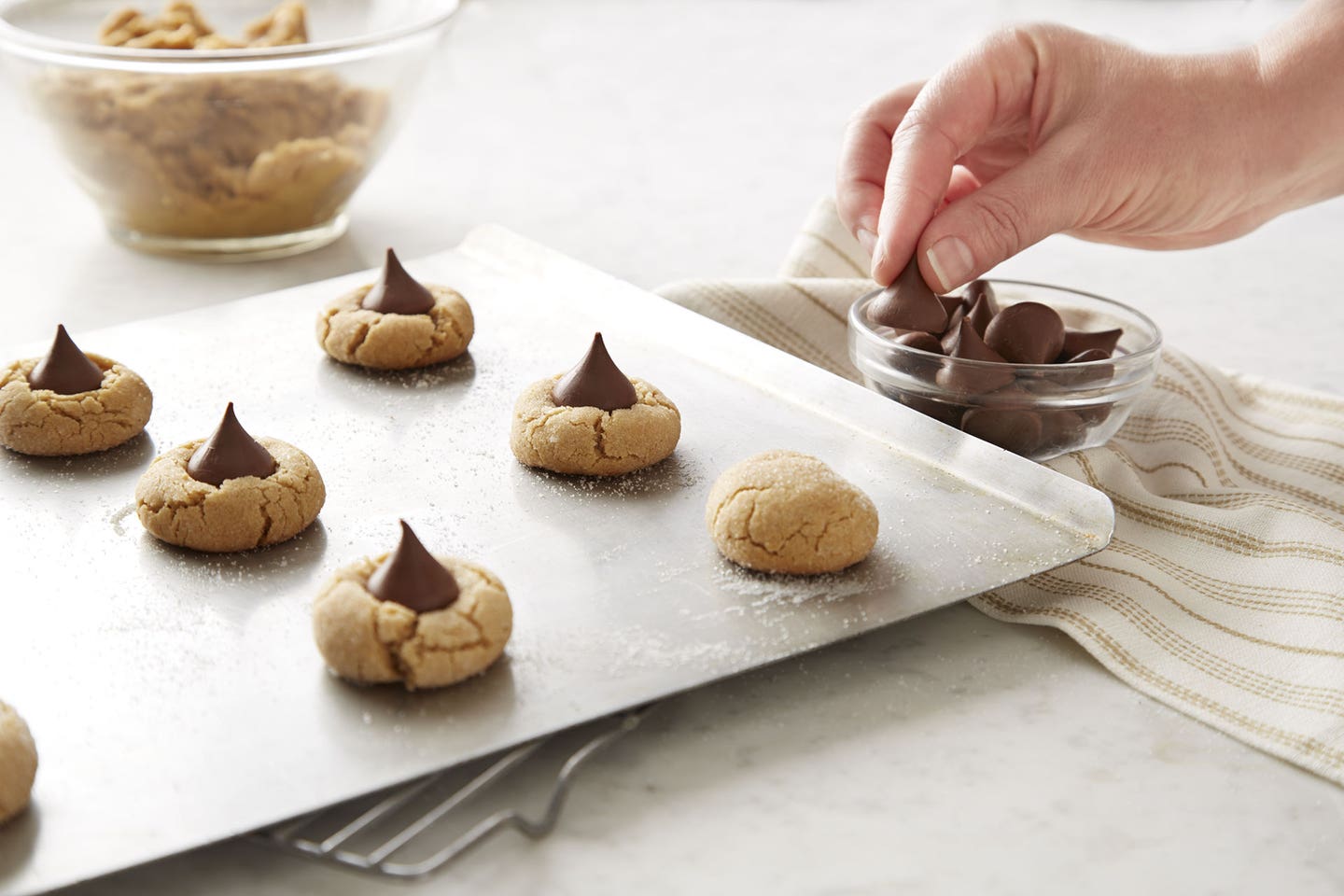 peanut butter blossoms decoration