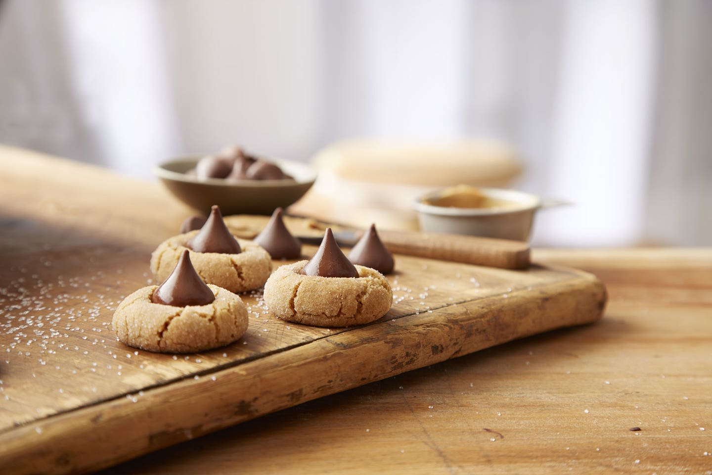 peanut butter blossoms recipe video