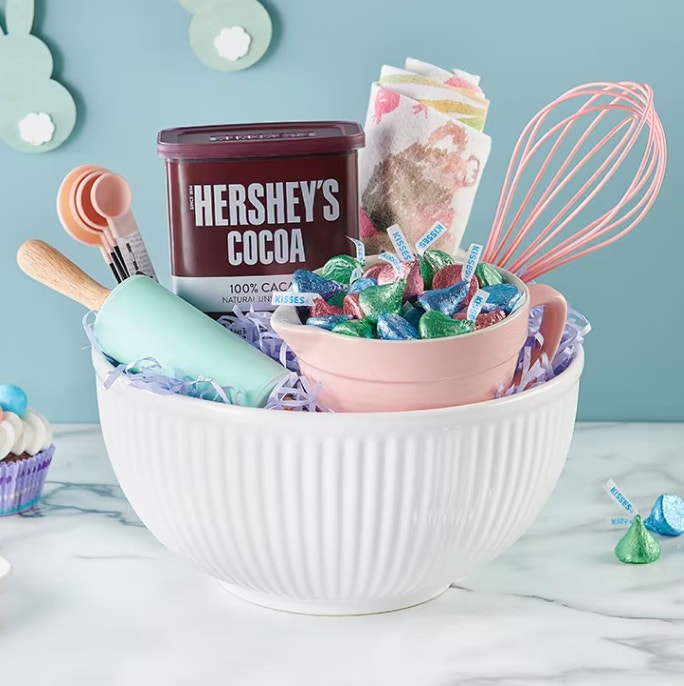 baking themed easter basket